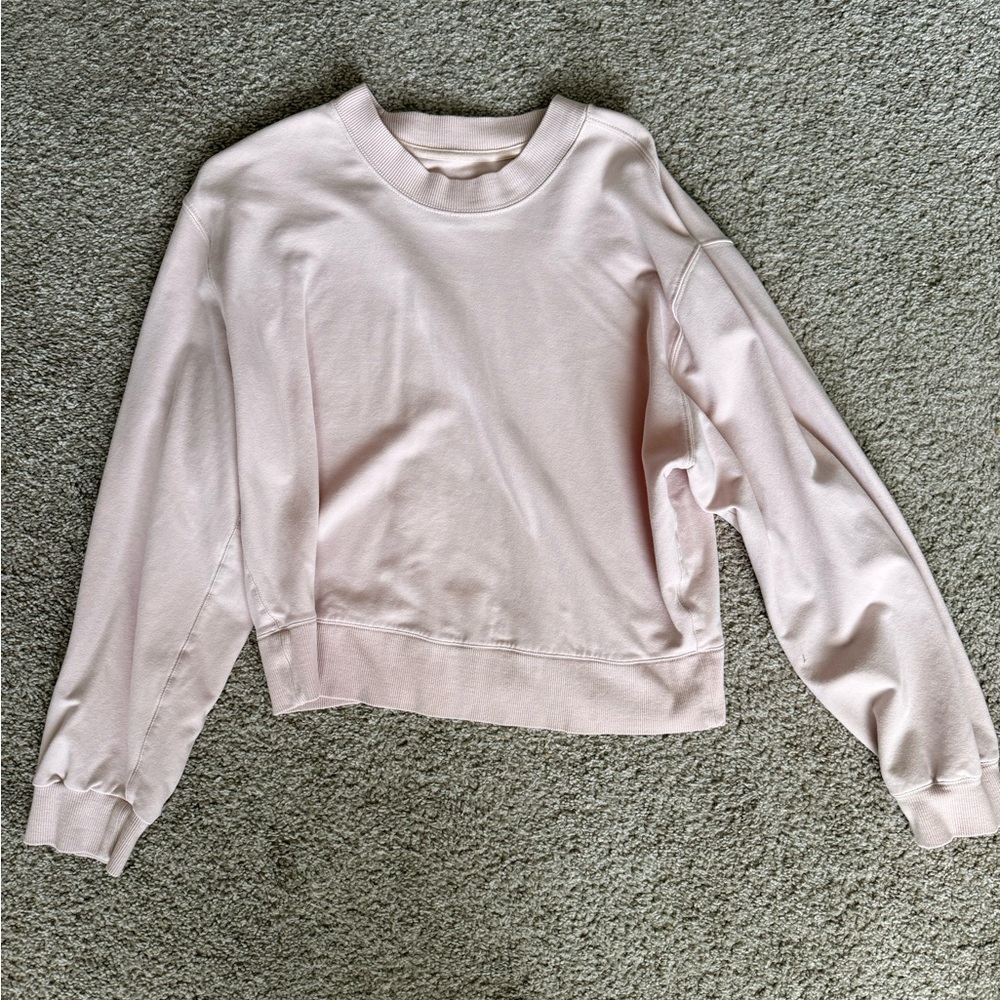 Abercrombie & Fitch Soft Pink Crewneck